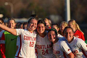 SUNY Cortland’s fall five make school sports history