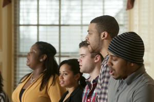 A Cappella Vocalists Sing To Their Own Tune