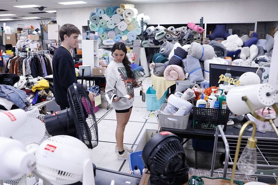 Residence hall donations get a second life