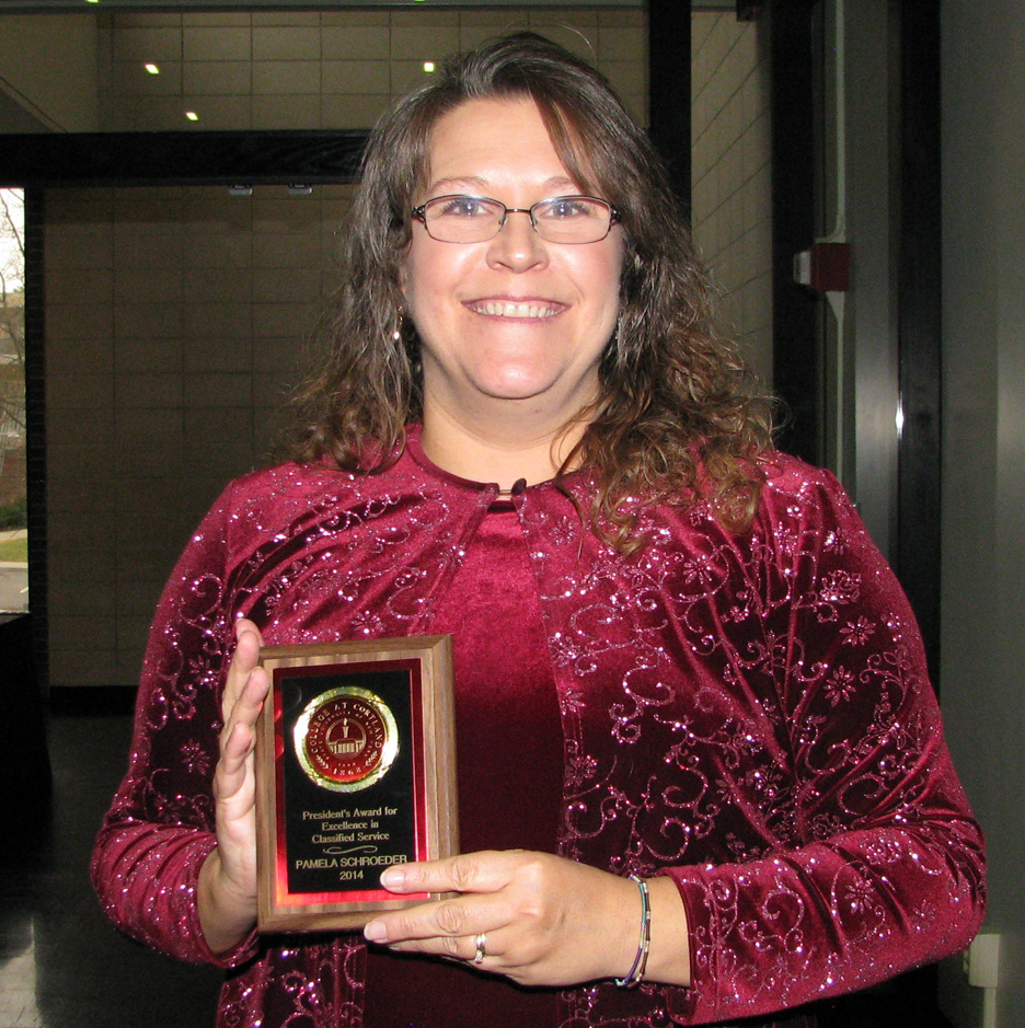 Pamela Schroeder Honored for Service