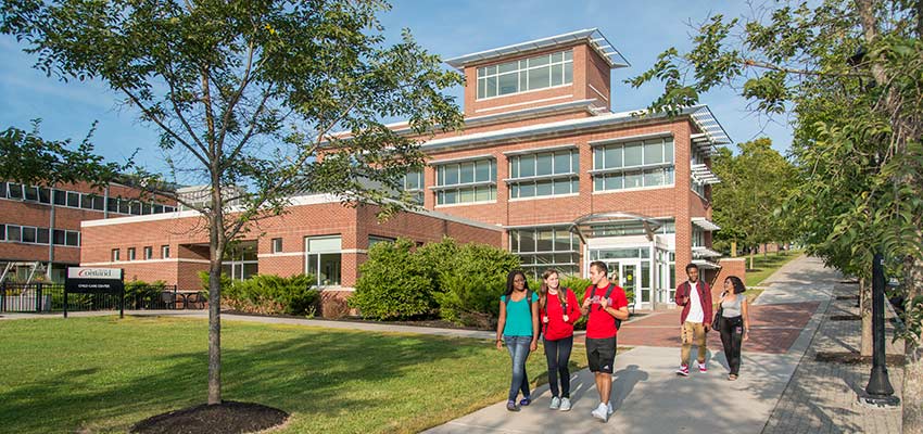 Education Building on a nice sunny day