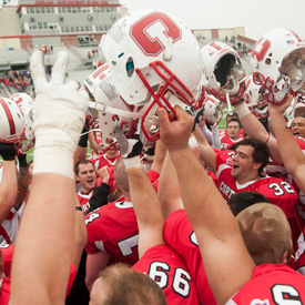 Life-Saving Wins Pile Up for Football Team