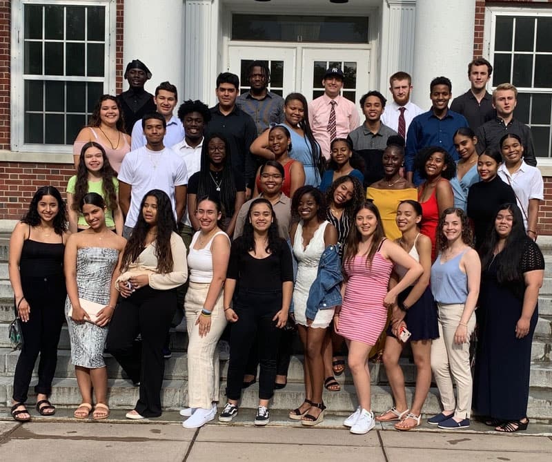 Group photo of students in the Summer Institute